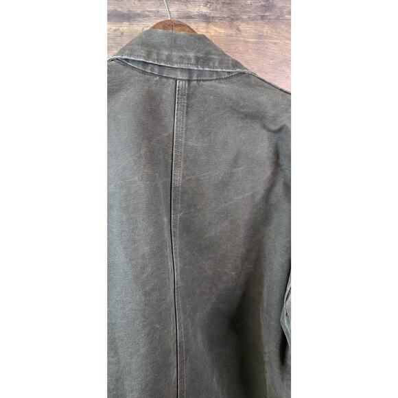 Vintage Carhartt C58 MOS Blanket-Lined Duck Chore Jacket Size XL Green - Picture 11 of 16